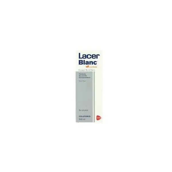 Lacer Lacerblanc D-Citrus Mouthwash, 500 ml