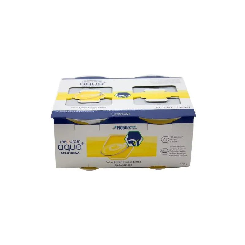 Meritene Nestlé Resource Agua – Gelificada Limón 4uts