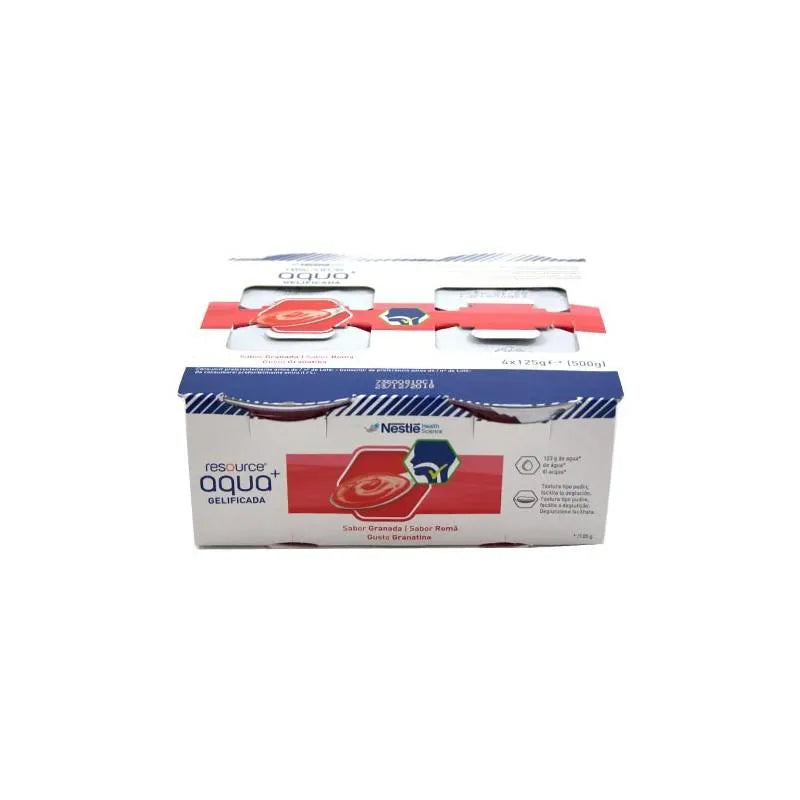 Meritene Nestlé Resource – Gelled Water Pomegranate 4 U