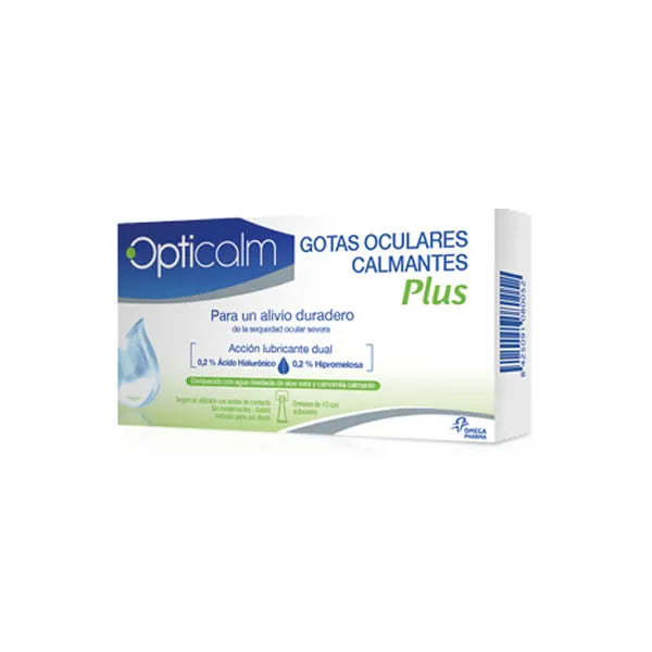Opticalm Soothing Eye Drops, 10x0.5 ml