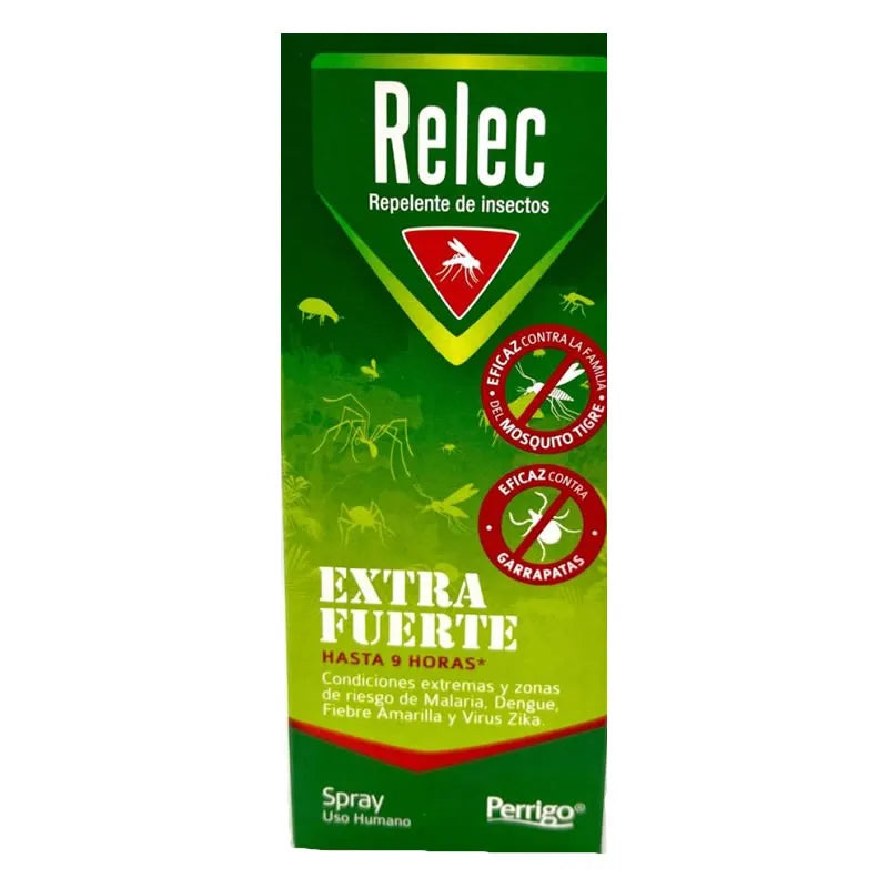 Relec Repelente De Insectos Extra Fuerte, 75 ml