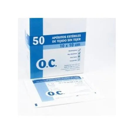 O.C Sterile Non-Woven Compress 10cmx10cm 50uts