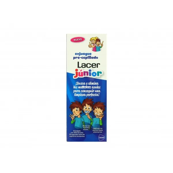 Lacer Junior Pre-Brush Rinse, 500 ml