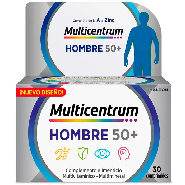 Multicentrum Man 50+, 30 tablets