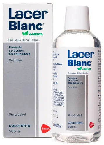 Lacerblanc Mint Mouthwash, 500 ml