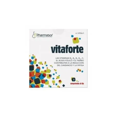 Nutrición SANTÉ Vitaforte Complemento Alimenticio 28 Comprimidos Homeosor