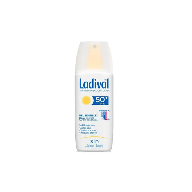 Ladival Piel Sensible y Alérgica Spf 50 – Gel Spray, 150 ml