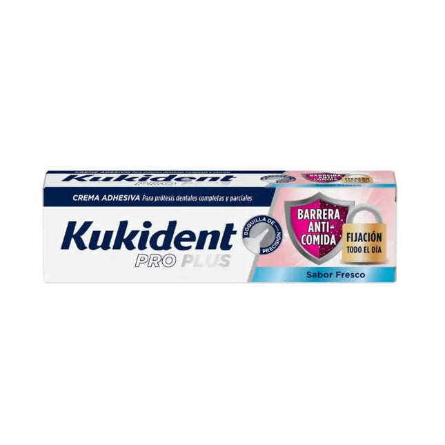 Kukident Pro Plus Adhesive – Cream All-Day Hold Fresh Flavor, 40 g