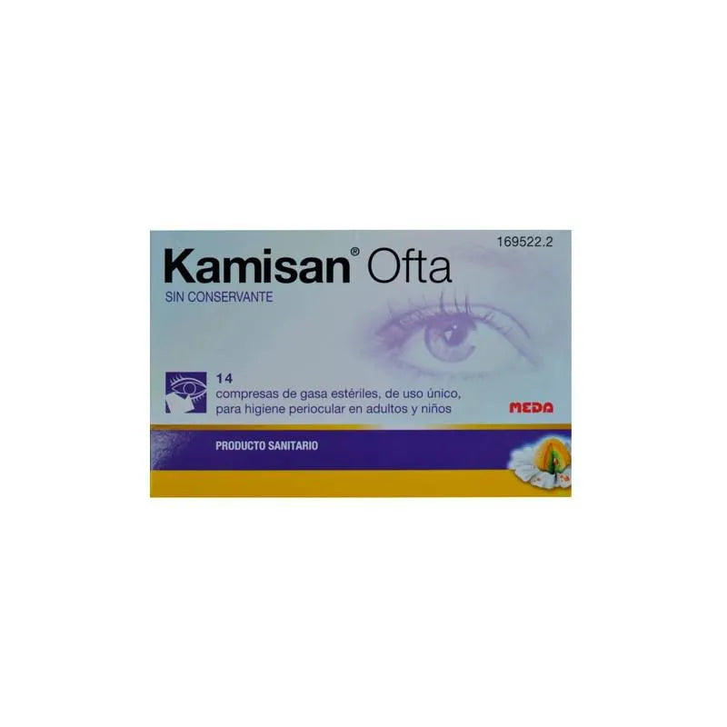 Mylan Kamisan Ofta Ophthalmic Sterile Gauze, 14 Units