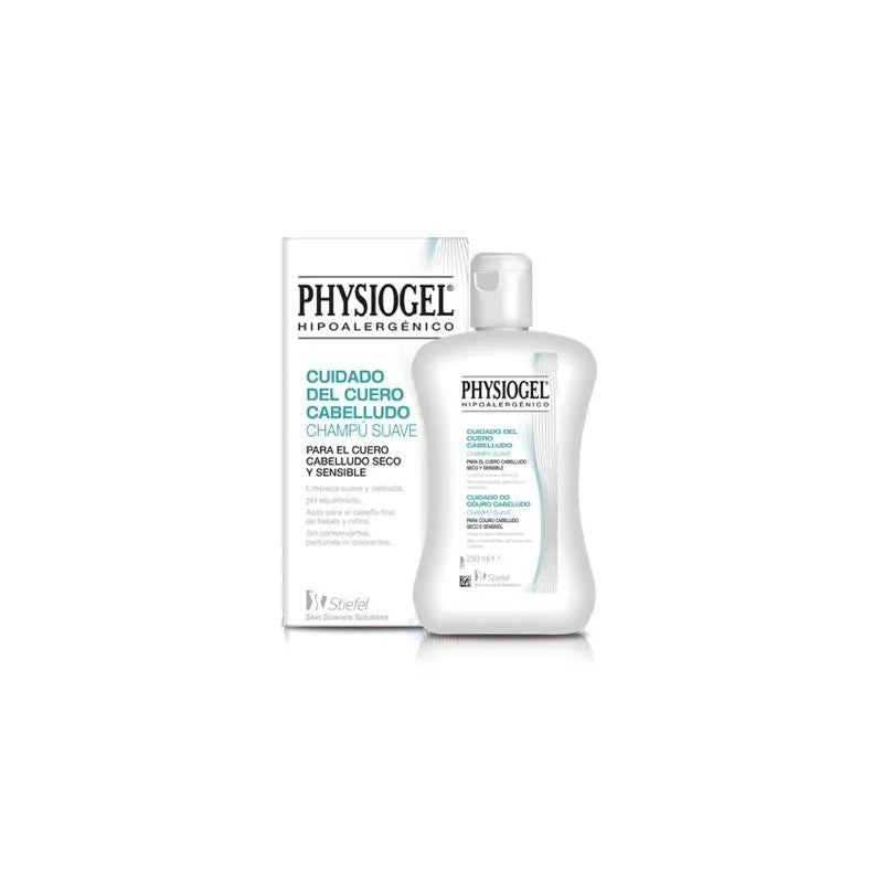 Stiefel Physio – Shampoo Gel Soft Shampoo For Dry Sensitive Scalp, 250 ml