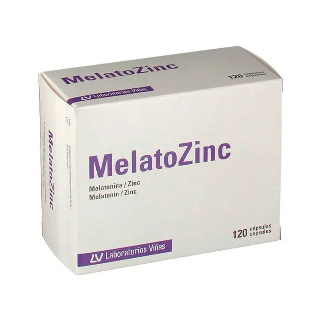 Laboratorio VIÑAS Melatozinc 120 capsules 1mg