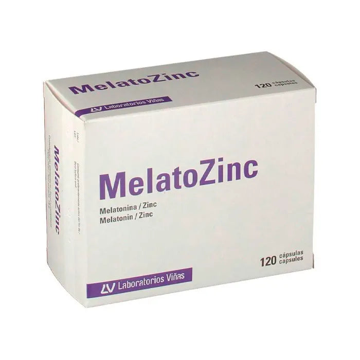 Laboratorio VIÑAS Melatozinc 120 capsules 1mg