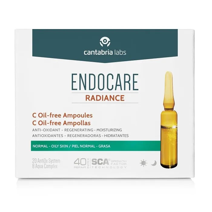 Endocare C Oil Free Ampoules Unisex, 30 X 2 ml