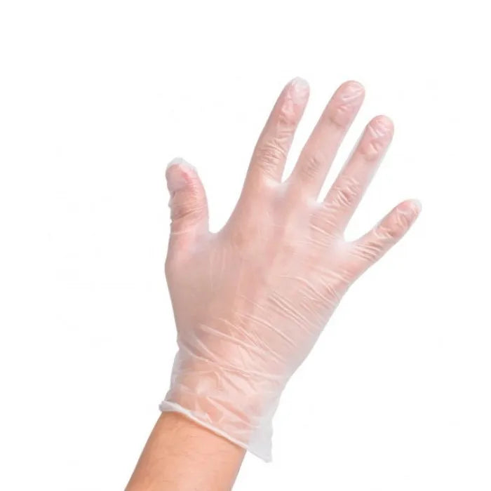 Lisutex 100 Vinyl Gloves Medium Size