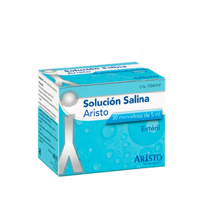 Aristo Saline Solution 30 Single Doses of, 5 ml