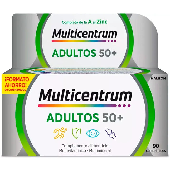 Multicentrum Adults 50+, 90 tablets