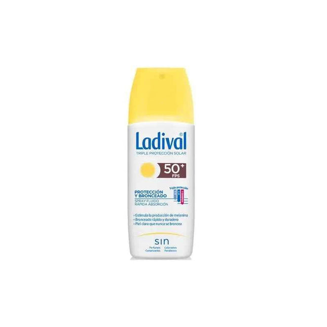 Ladival Protección y Bronceado – Spray Spf50, 150 ml