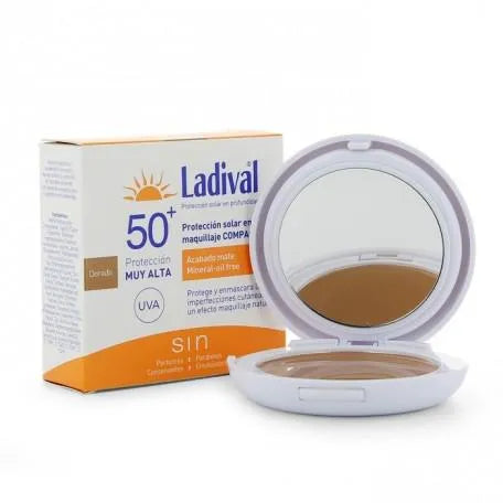 Ladival Maquillaje De Proteccion Solar Dorado 50, 10 g