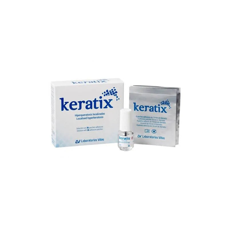 Laboratorio VIÑAS Keratix Solution 3 g + 36 Adhesive Patches