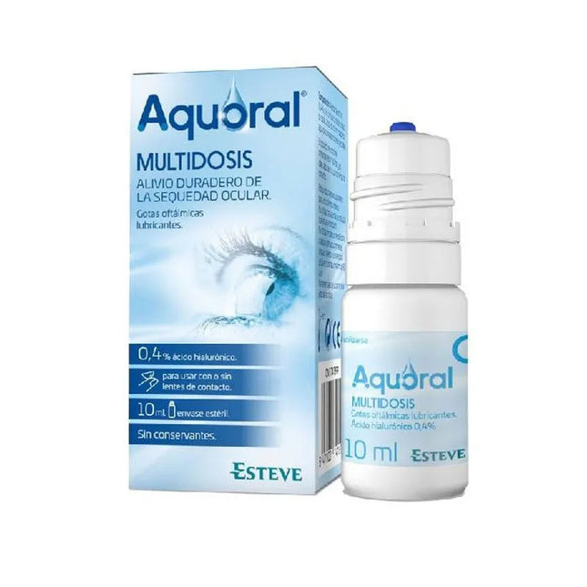 Esteve Aquoral Eye Drops, 10 ml