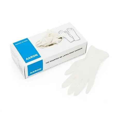 Aaron Guantes De Latex Talla Pequeña 100 Units Aaron