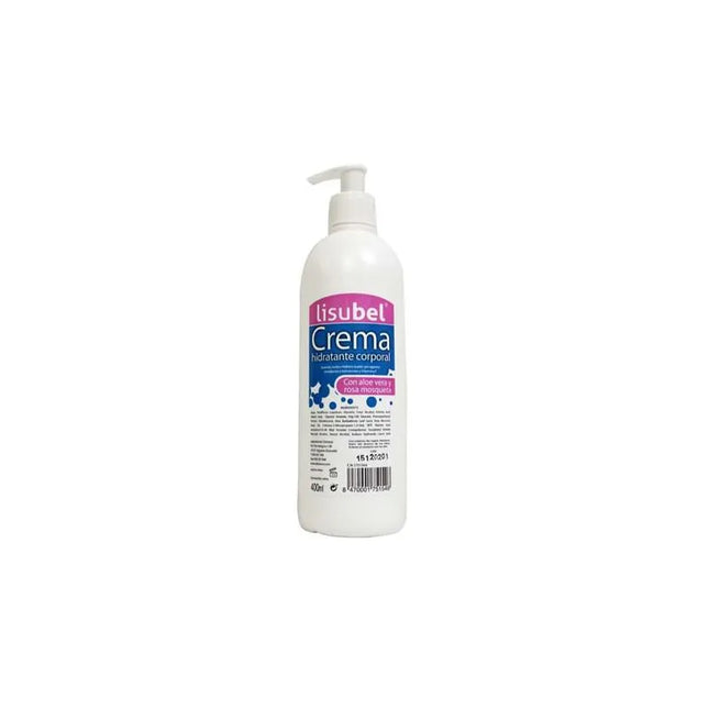 Lisubel Crema Hidratante Corporal, 400 ml