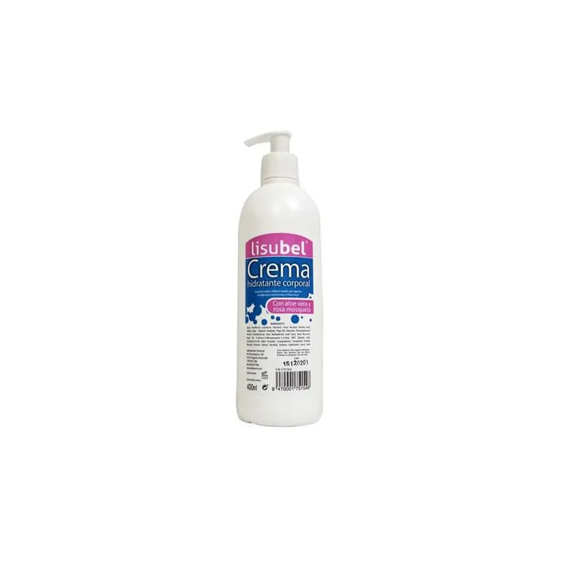 Lisubel Crema Hidratante Corporal, 400 ml