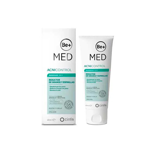 BE+ Med Acnicontrol Pimples Pimples, 40 ml