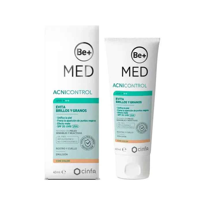 BE+ Med Acnicontrol Avoid Shine and Pimples, 40 ml