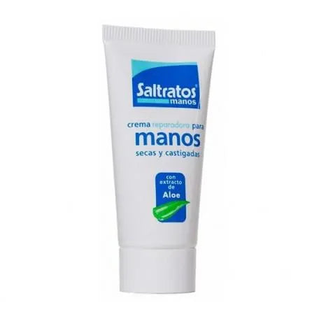 Laboratorios VIÑAS Saltratos Crema Reparadora Manos Secas y Castigadas, 100 ml
