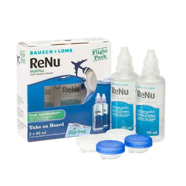 Bausch LOMB Renu Multiplus Travel Format, 2x60 ml