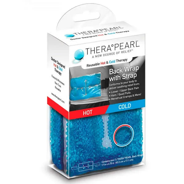 Therapearl Thera Pearl Back Wrap With Strap 43.2cm x 17.1cm