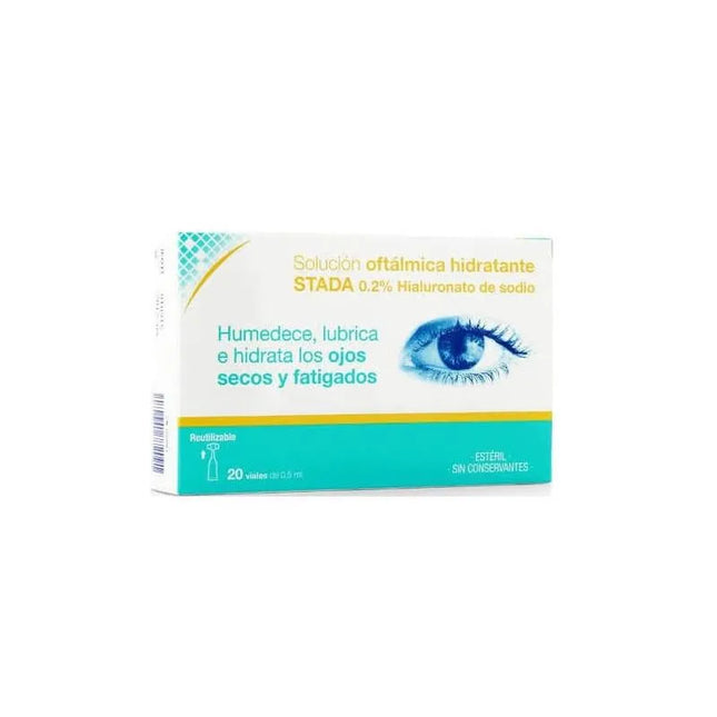 CARE+ Solución Oftalmológica Hidratante 20 Uds X, 0,5 ml