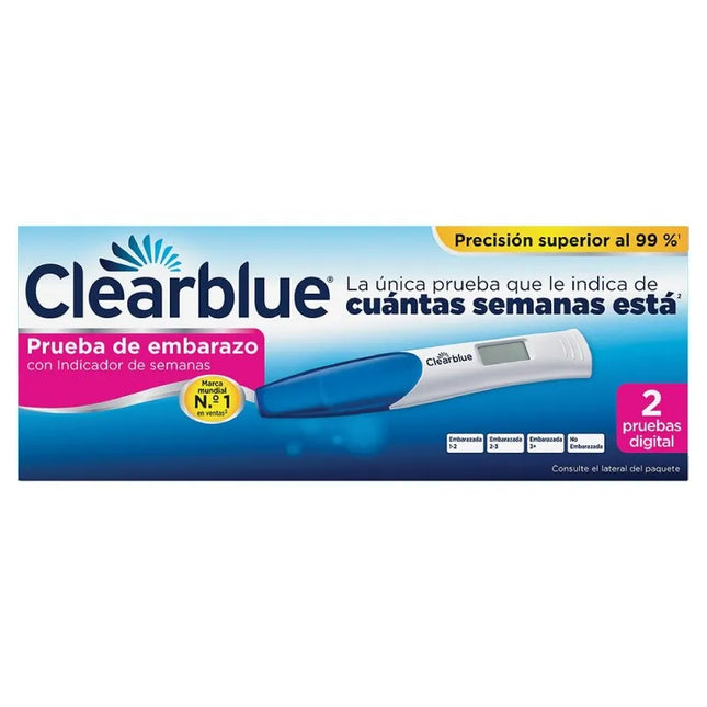 Clearblue Digital Pregnancy Test, 2 Units