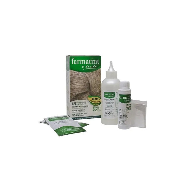 Farmatint Classic 8c Light Blonde Ash Unisex, 135 ml