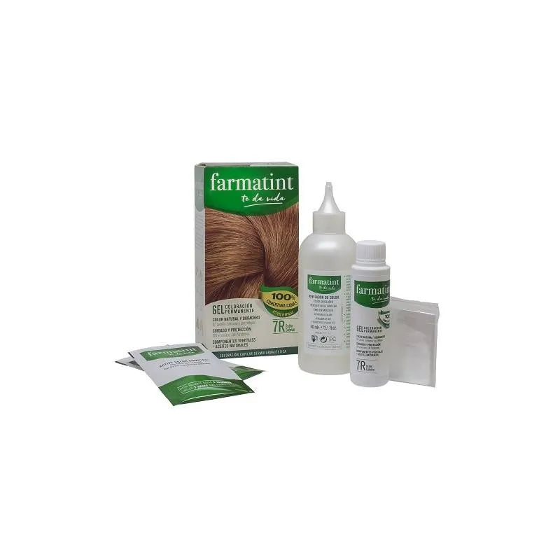 Farmatint 7r Rubio Cobrizo Unisex, 155 ml