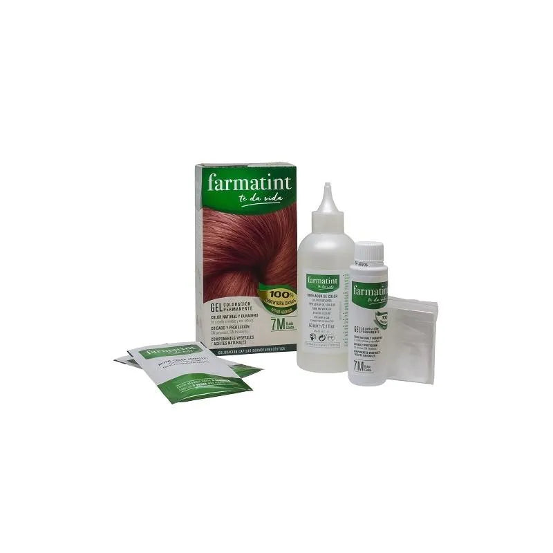 Farmatint 7m Rubio Caoba Unisex, 135 ml