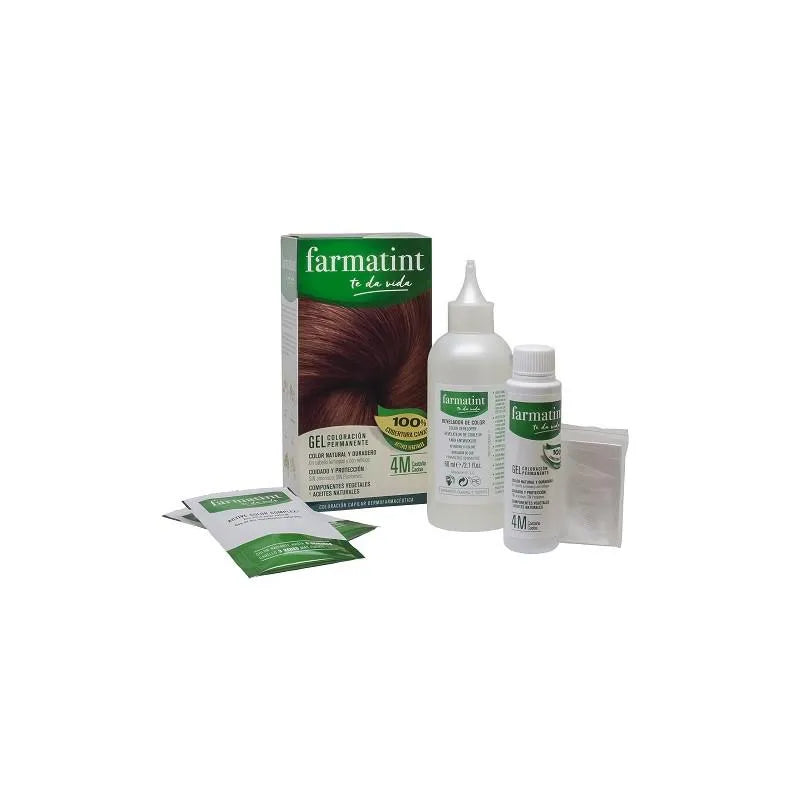 Farmatint 4m Castaño Caoba Unisex, 135 ml