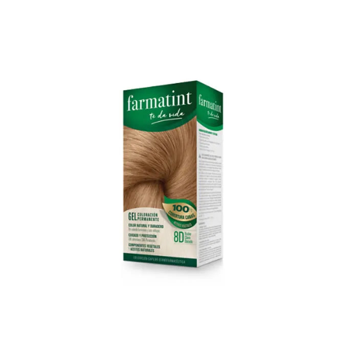 Farmatint Permanent Color – Gel 8D Blond Golden Light Unisex, 150 ml