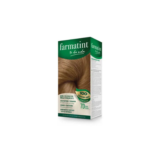 Farmatint Permanent Color – Gel 7D Dark Blonde Unisex, 150 ml