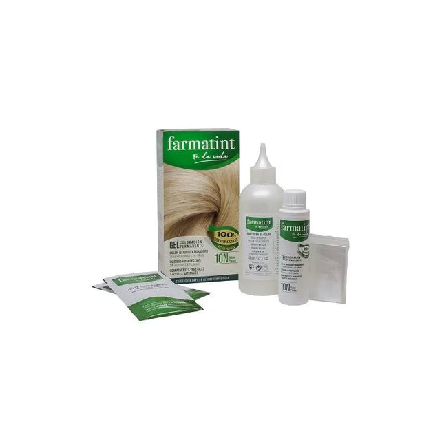 Farmatint 10n Rubio Platino Unisex, 135 ml