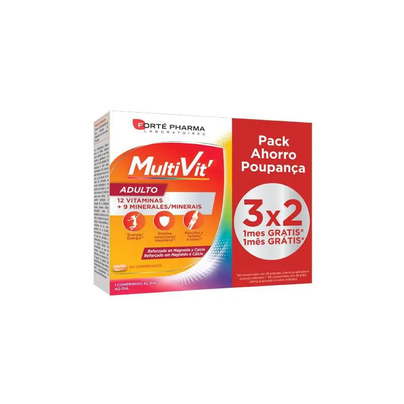 FORTÉ Pharma Energy Multivit Adult 84 Comp