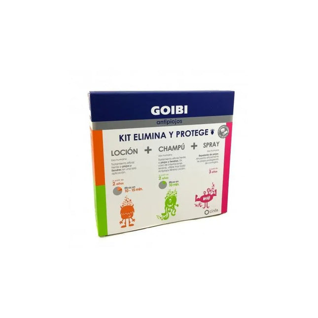 Goibi Anti-Lice Removes – Shampoo Lotion Spray Kit