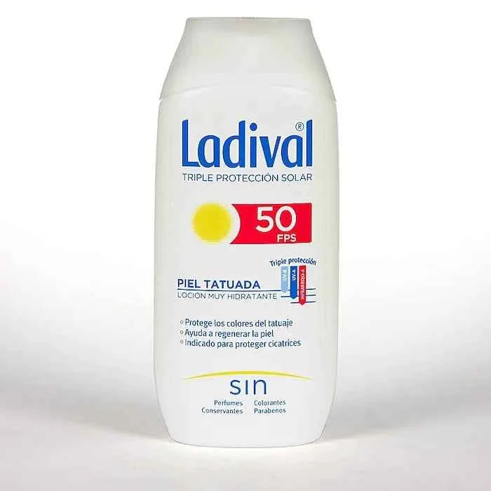 Ladival Tattooed Skin – Lotion Spf50 Unisex, 200 ml
