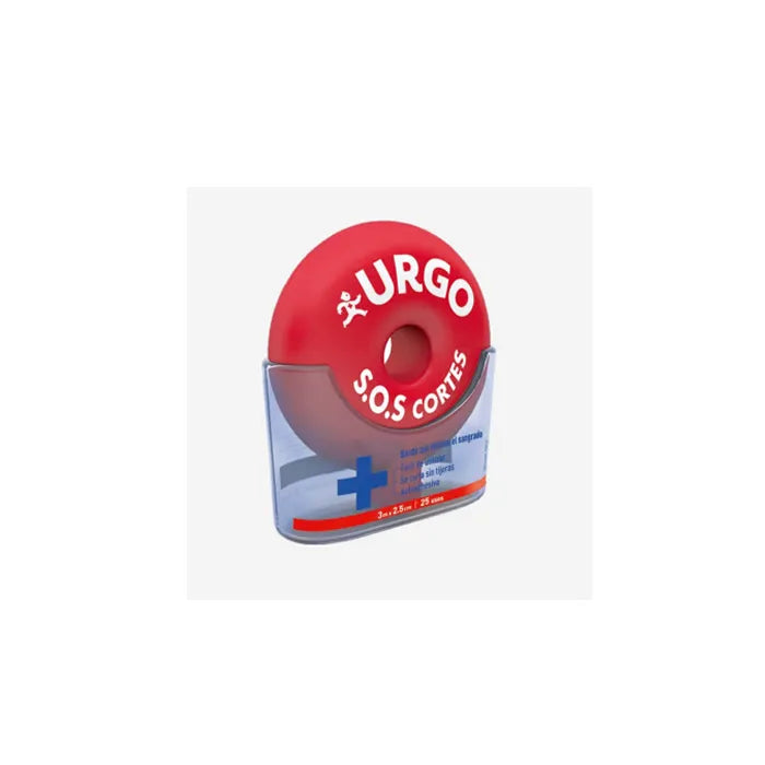 URGO Sos Cuts Stop Bleeding Bandage 3mx2.5cm