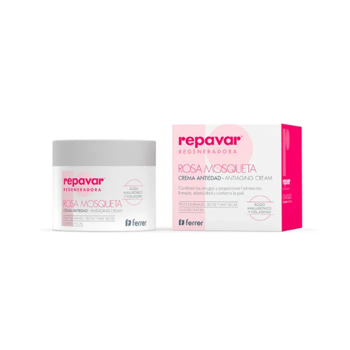 Repavar Regenerate Face – Cream Rosehip Oil Unisex, 50 ml