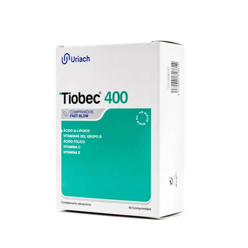 Uriach Tiobec 400, 40 tablets
