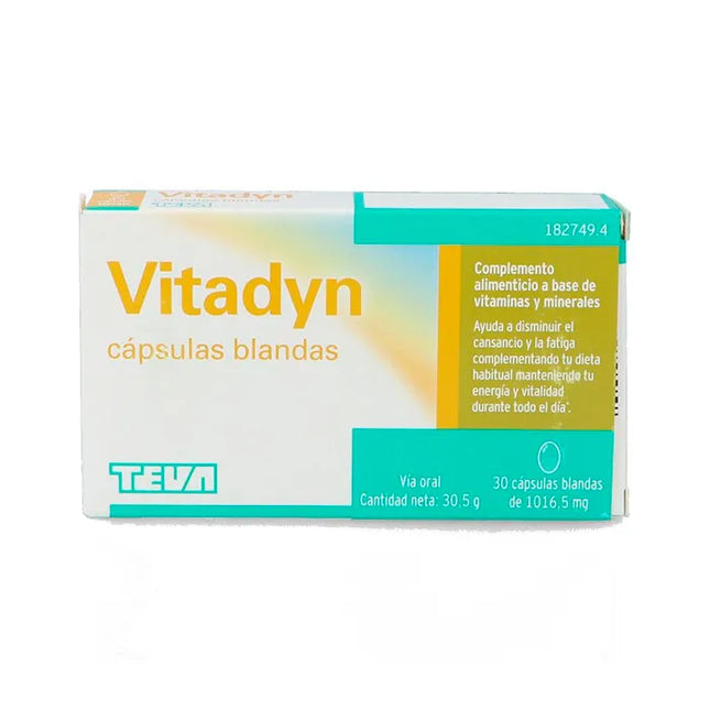 TEVA Pharma Teva Vitadyn 30 Soft – gels