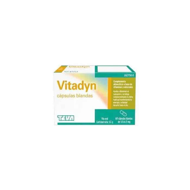 TEVA Pharma Teva Vitadyn 60 Soft – gels