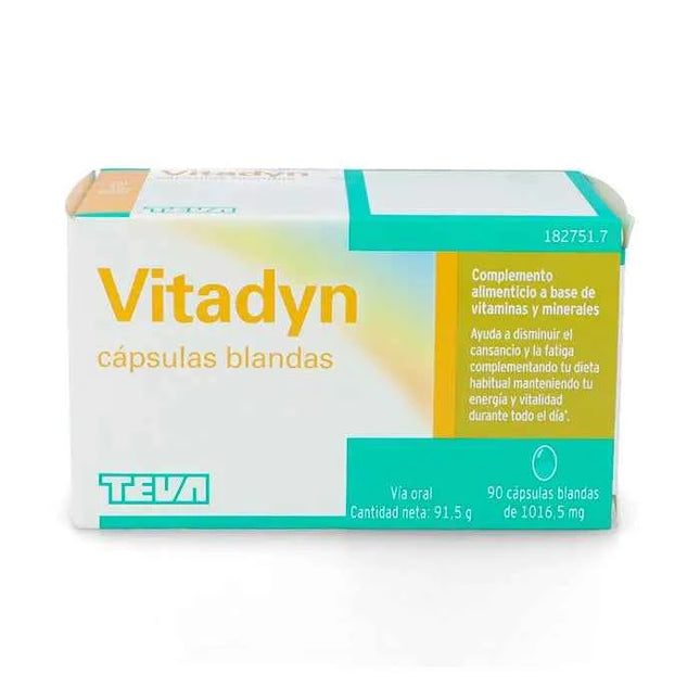 TEVA Pharma Teva Vitadyn 90 Soft – gels